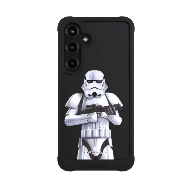 Galaxy S25 + NIVOmax Stormtrooper Transparent