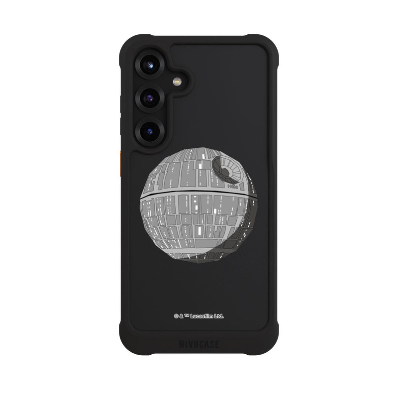 Galaxy S25 + NIVOmax Death Star Transparent