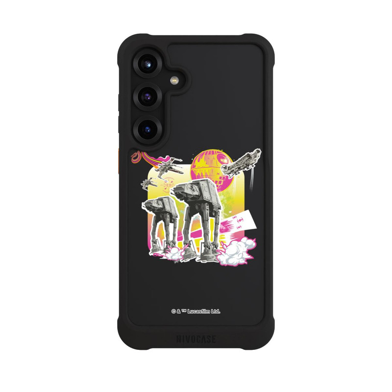 Galaxy S25 + NIVOmax AT-AT All Terrain Armored Transport Neon Star Wars