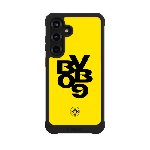Samsung Galaxy S25+  NIVOmax BVB09 Schwarz Gelb