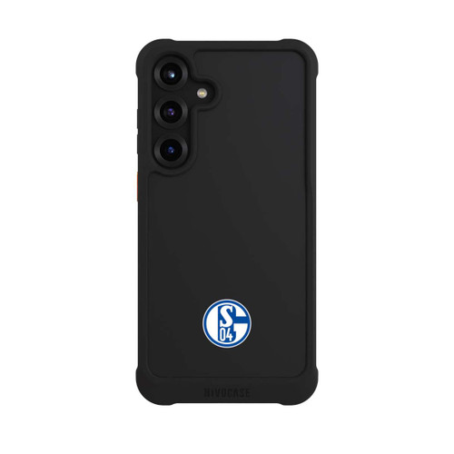 Samsung Galaxy S25+  NIVOmax FC Schalke 04 Logo Klein Transparent