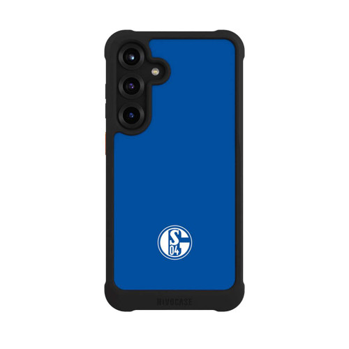 Samsung Galaxy S25+  NIVOmax FC Schalke 04 Logo Blau