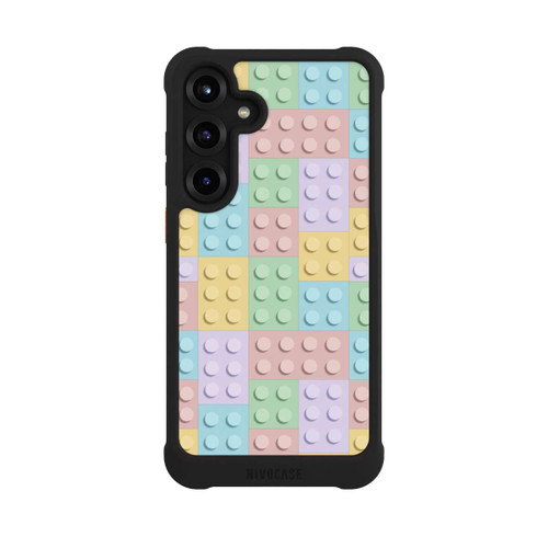 Samsung Galaxy S25+  NIVOmax Colorful Blocks Pattern