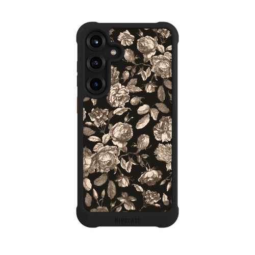 Samsung Galaxy S25+  NIVOmax Canvas dark flowers