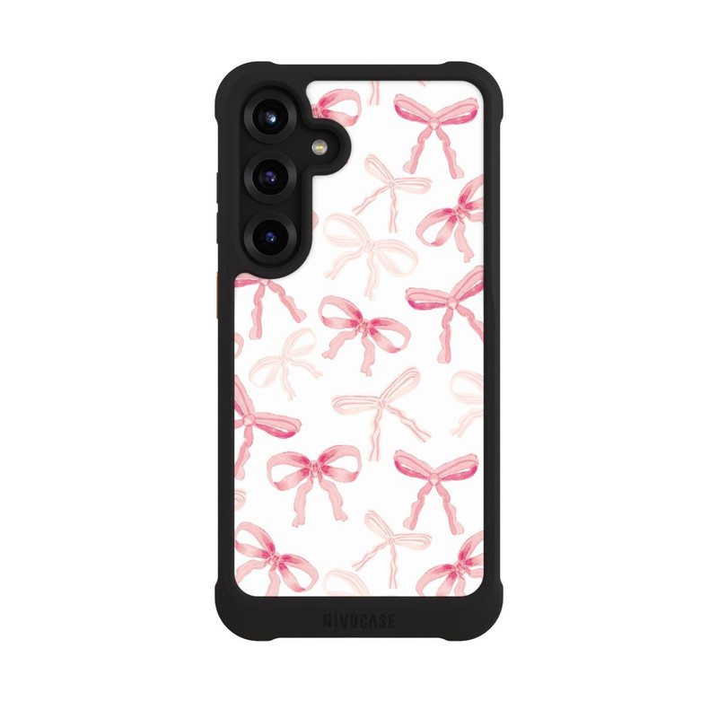 Galaxy S25 + NIVOmax Motif d'arc rose clair