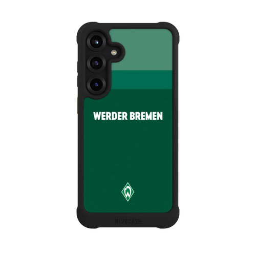 Samsung Galaxy S25+  NIVOmax Werder Bremen Schriftzug Raute
