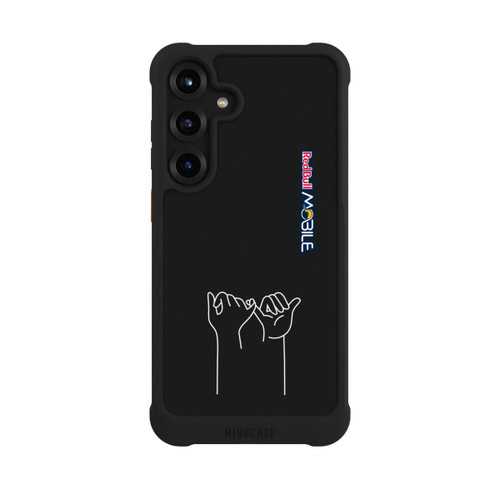 Samsung Galaxy S25+  NIVOmax Red Bull MOBILE Hände