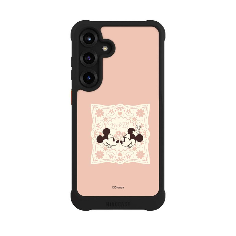 Galaxy S25 + NIVOmax Minnie and Mickey Forever pink