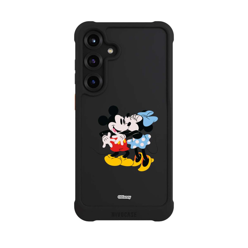 Galaxy S25 + NIVOmax Mickey and Minnie Magical Couple Transparent