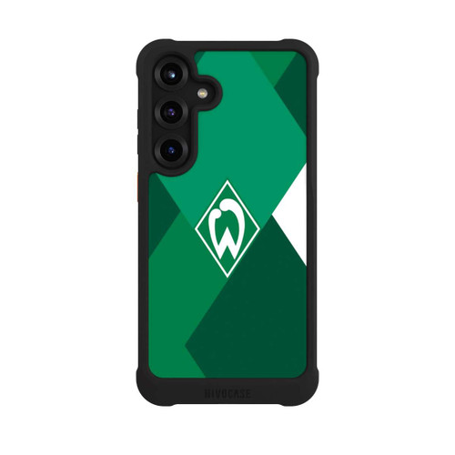 Samsung Galaxy S25+  NIVOmax Werder Bremen Rautenmuster