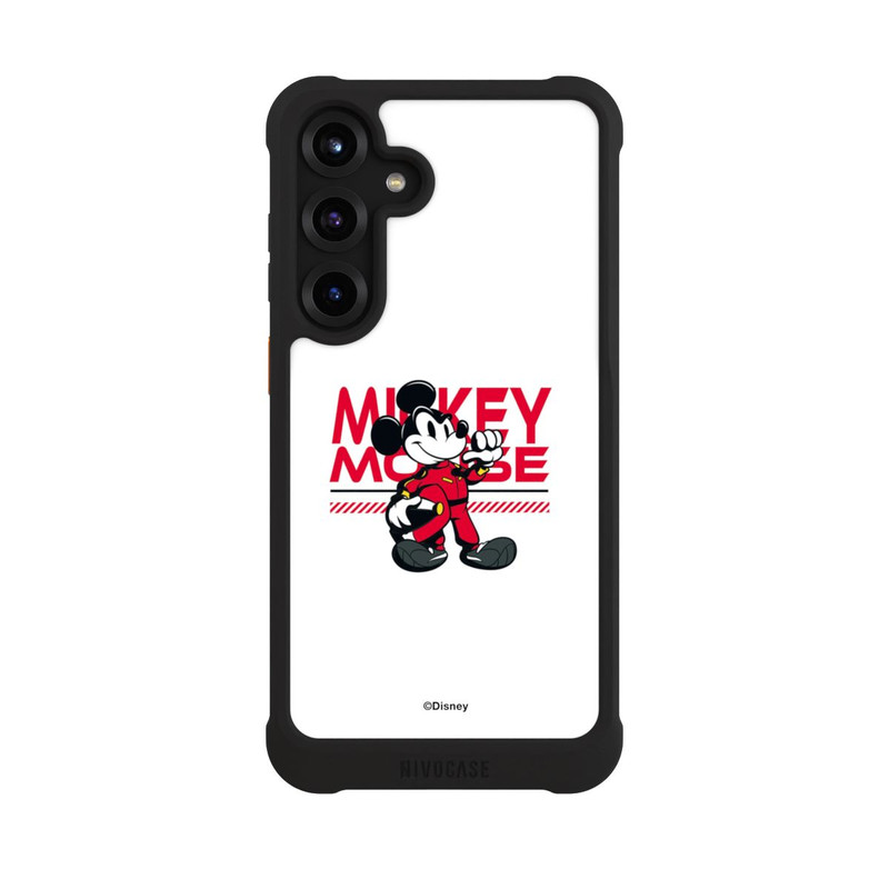 Galaxy S25 + NIVOmax Mickey Mouse Racing White