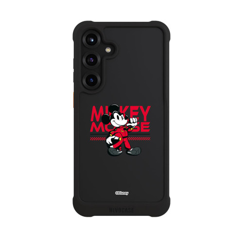 Samsung Galaxy S25+  NIVOmax Micky Maus Rennfahrer Transparent