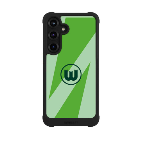 Samsung Galaxy S25+  NIVOmax VfL Wolfsburg Logo Grafikelement