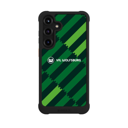 Samsung Galaxy S25+  NIVOmax VfL Wolfsburg Logo Zinnenrapport