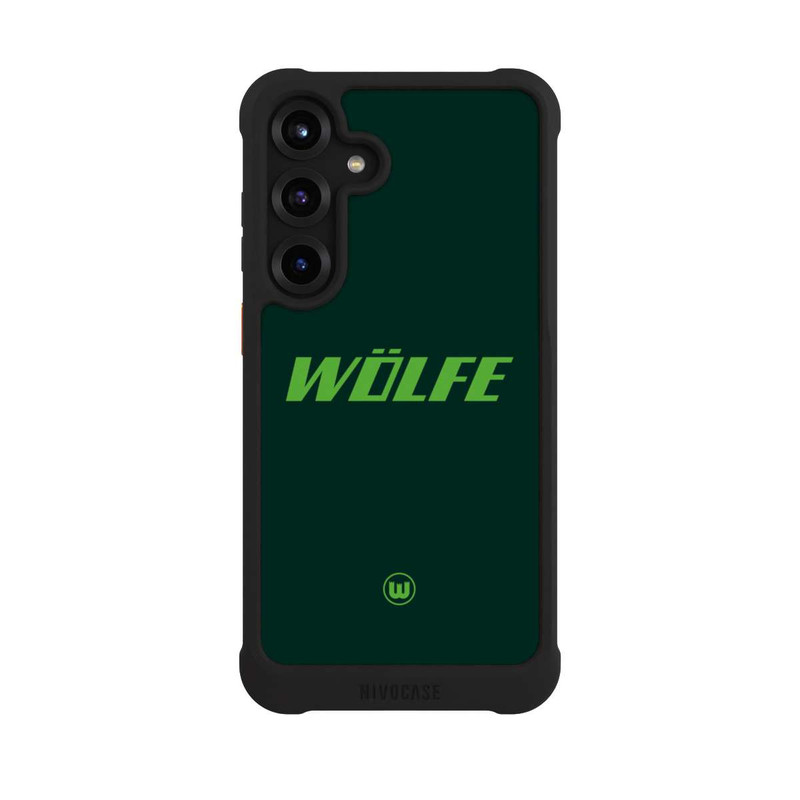 Galaxy S25 + NIVOmax VfL Wolfsburg Wölfe