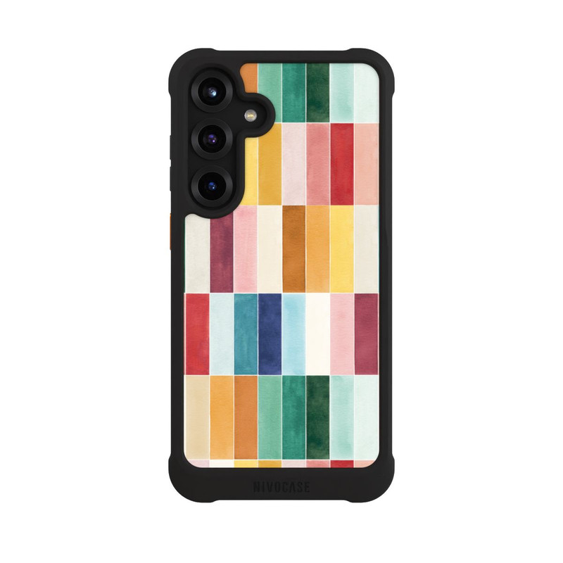 Galaxy S25 + NIVOmax Modern Craft Geometric Rectangular Tiles