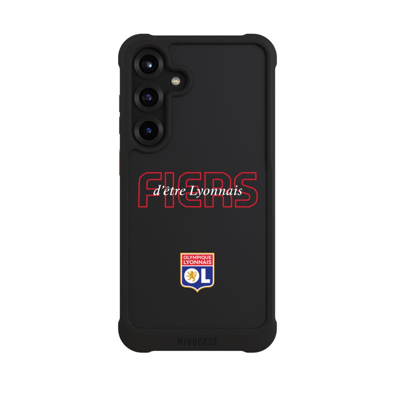 Galaxy S25 + NIVOmax OL Fiers d'etre Lyonnais