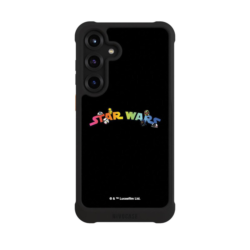 Galaxy S25 + NIVOmax Star Wars Logo Colourful