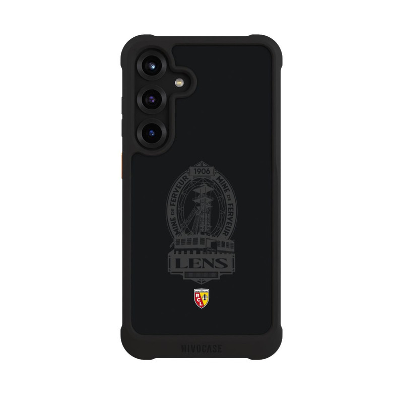 Galaxy S25 + NIVOmax RC Lens Mine de Ferveur Emblem schwarz