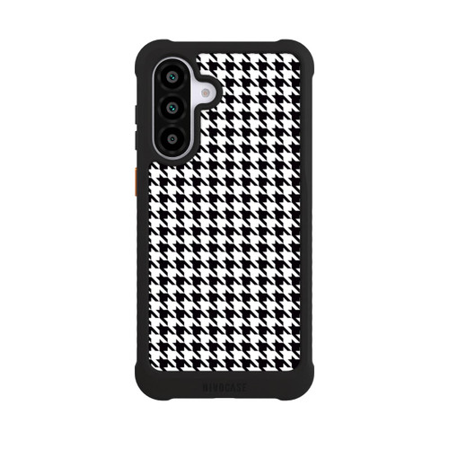 Samsung Galaxy A56 5G NIVOmax Houndstooth black-white