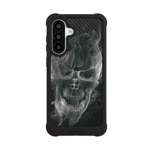 Samsung Galaxy A56 5G NIVOmax Crâne Fumée Carbone