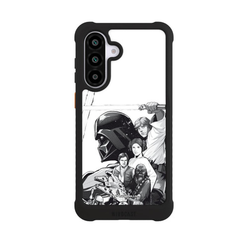 Samsung Galaxy A56 5G NIVOmax Personnages StarWars - Noir et Blanc