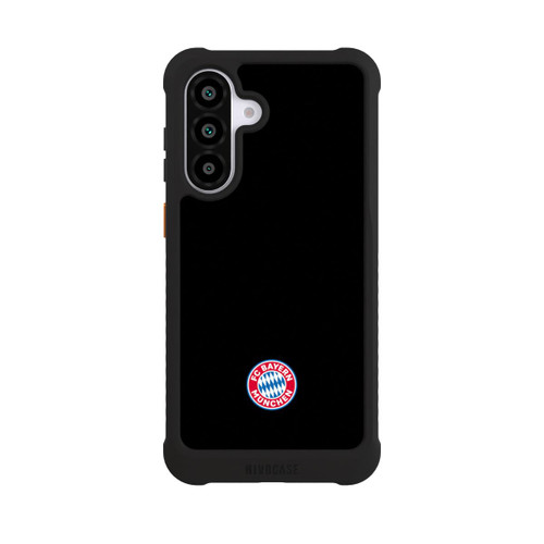 Samsung Galaxy A56 5G NIVOmax Classic FCB Logo - colorful on black
