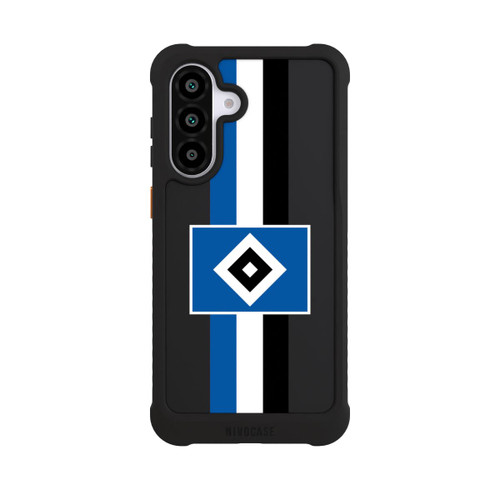 Samsung Galaxy A56 5G NIVOmax HSV Streifen - Blau-Weiß-Schwarz - ohne Hintergrund