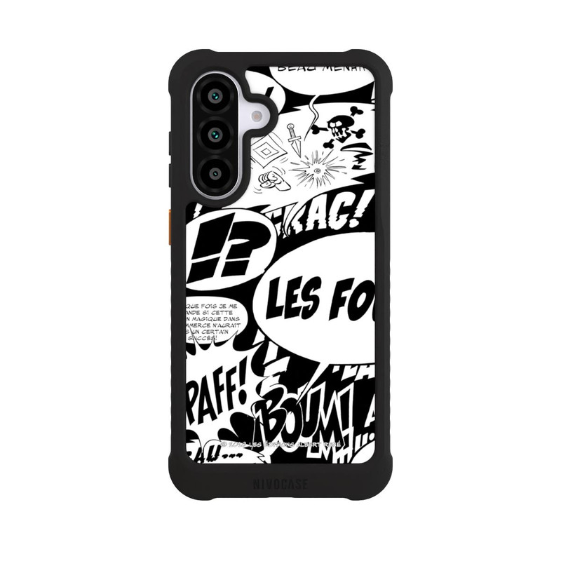 Galaxy A56 5G NIVOmax Bulles BD Astérix Noir