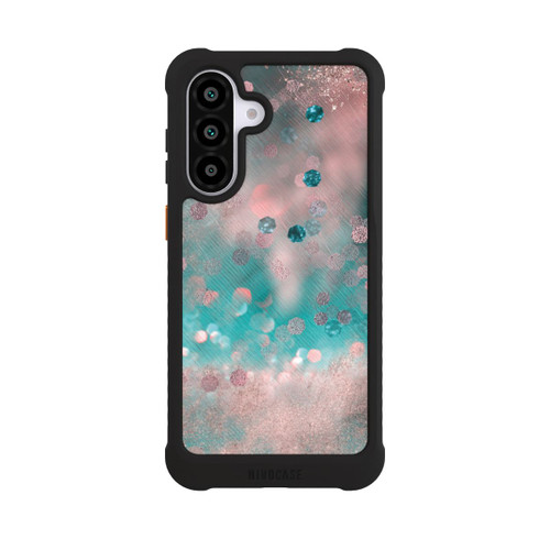 Samsung Galaxy A56 5G NIVOmax Look pailleté glamour turquoise