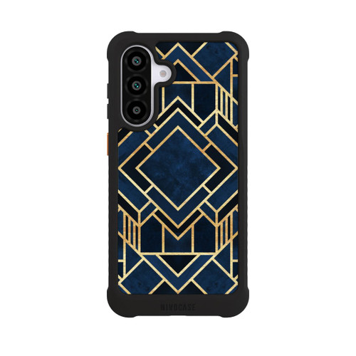 Samsung Galaxy A56 5G NIVOmax Impression Art Déco Bleu Or