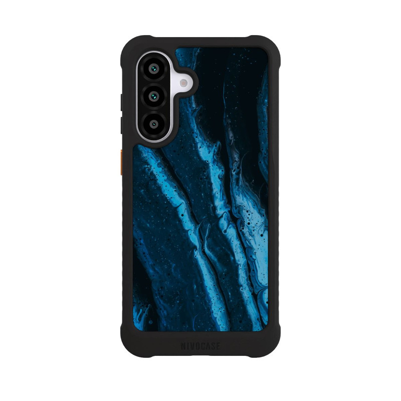 Galaxy A56 5G NIVOmax Blue oil texture