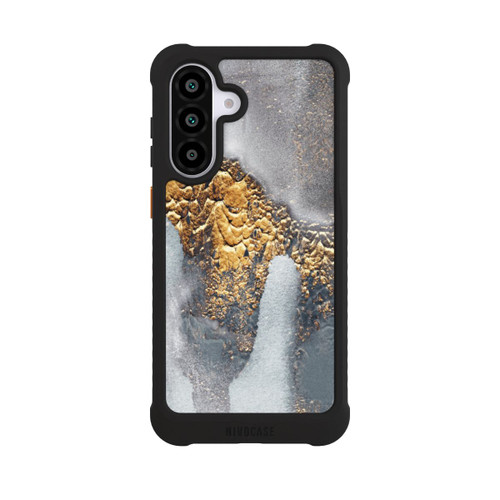 Samsung Galaxy A56 5G NIVOmax Beton-Gold-Glitzerlook