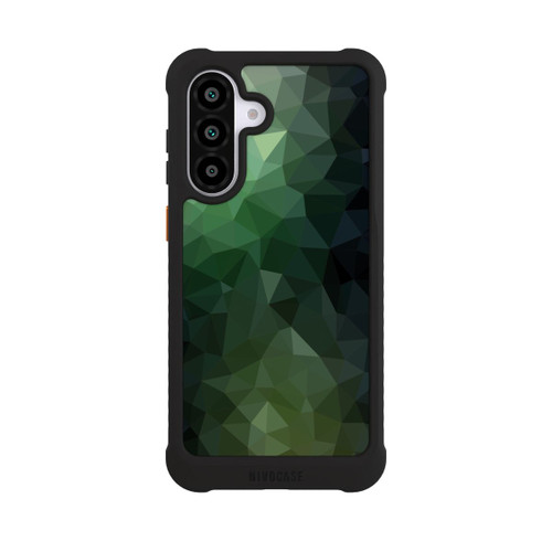 Samsung Galaxy A56 5G NIVOmax Polygonal Mosaic Green