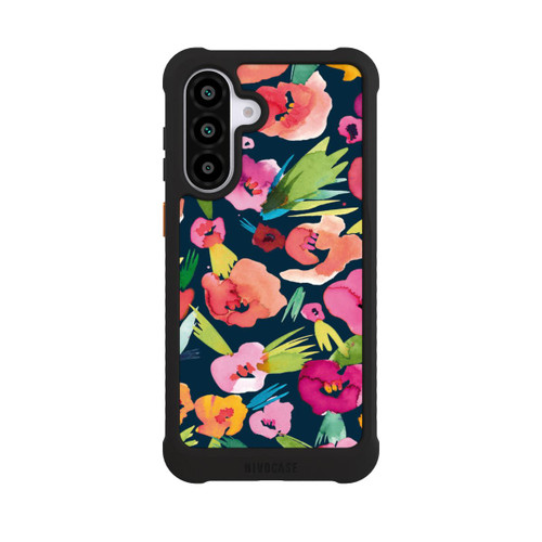 Samsung Galaxy A56 5G NIVOmax tropische Blumen aquarell