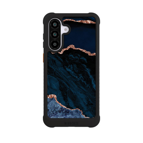 Samsung Galaxy A56 5G NIVOmax Nacht Blau Marmor Landschaft