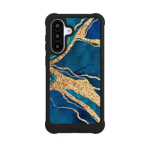 Samsung Galaxy A56 5G NIVOmax Pierre précieuse Or Bleu