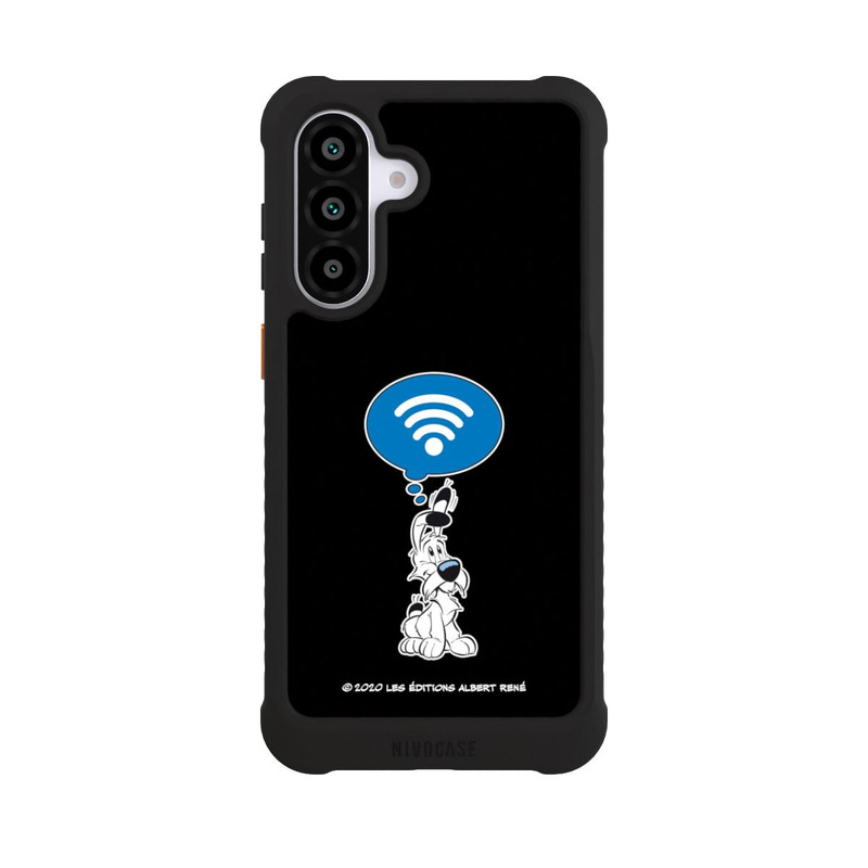 Galaxy A56 5G NIVOmax Idefix W-LAN - Schwarz Hintergrund
