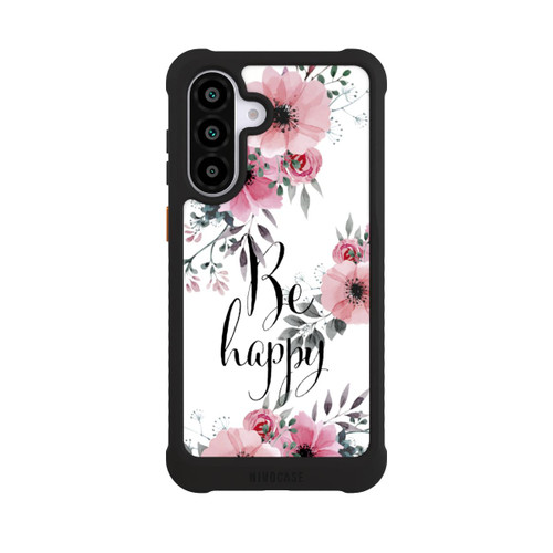 Samsung Galaxy A56 5G NIVOmax Be Happy Blumen