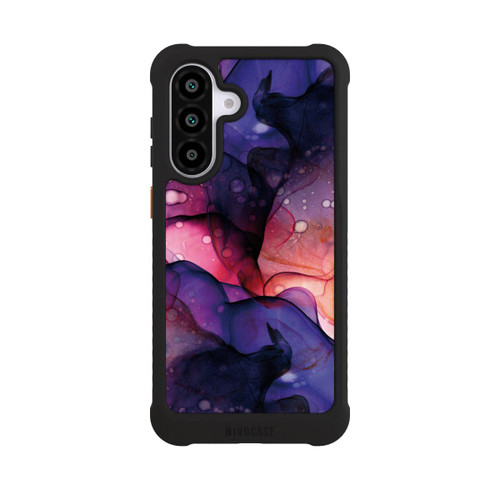 Samsung Galaxy A56 5G NIVOmax Flüssige Kunst Lila-Pink