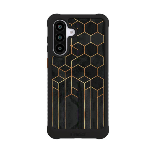 Samsung Galaxy A56 5G NIVOmax Schwarze Sechsecke