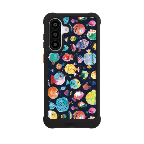 Samsung Galaxy A56 5G NIVOmax Strandkugelfische Kinder Marineblau