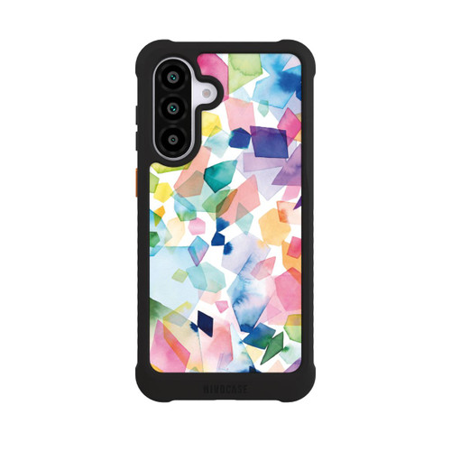 Samsung Galaxy A56 5G NIVOmax Colorful Watercolor Gems Diamonds
