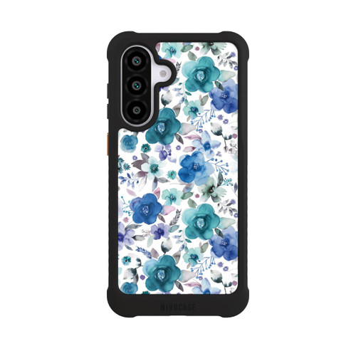 Samsung Galaxy A56 5G NIVOmax Winterblumensträuße Blau