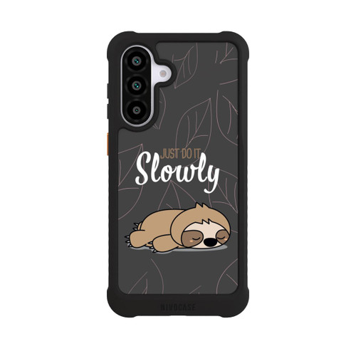 Samsung Galaxy A56 5G NIVOmax Just Do It Slowly Sloth Grey