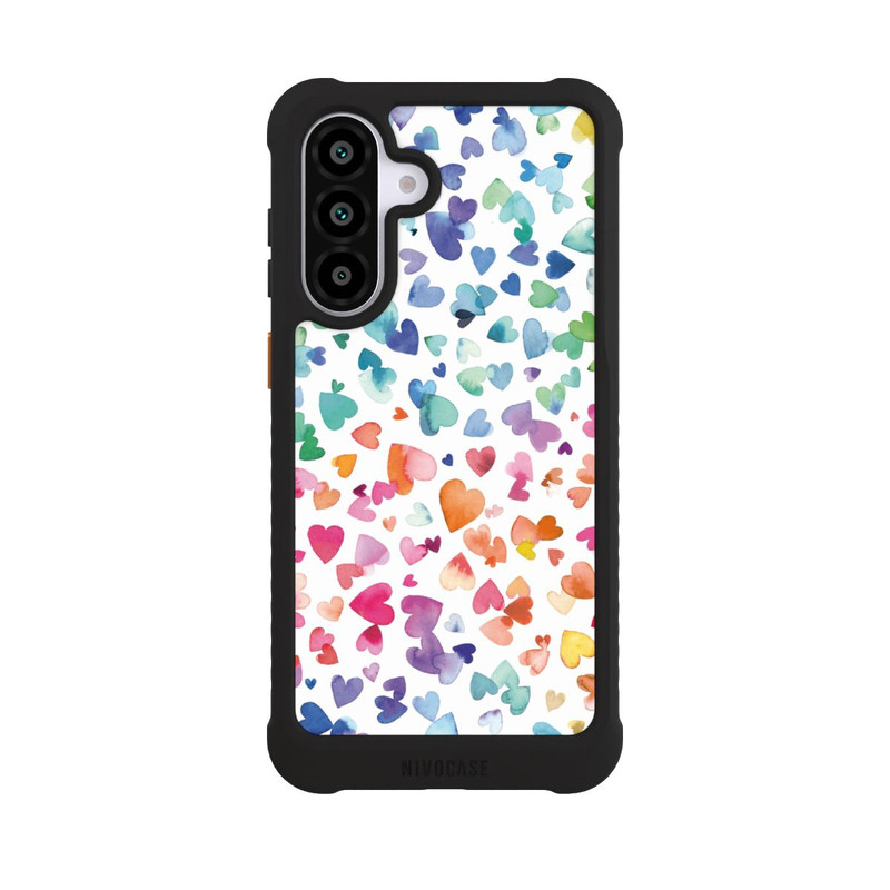 Galaxy A56 5G NIVOmax Liebesherzen aquarell