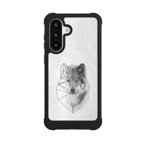 Samsung Galaxy A56 5G NIVOmax Polygonaler Wolf