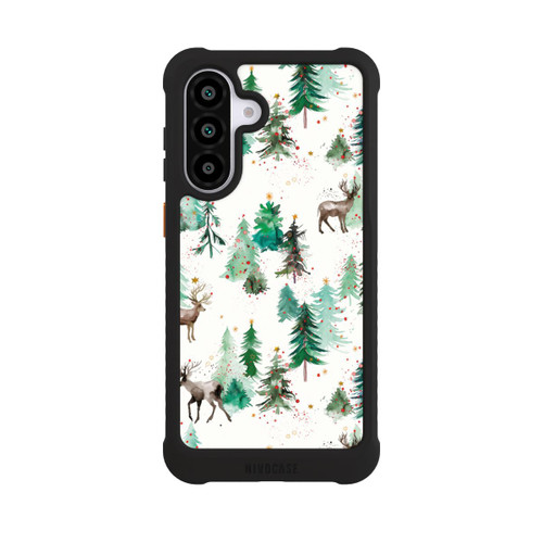 Samsung Galaxy A56 5G NIVOmax Hirsche und Winterweihnachtsbäume