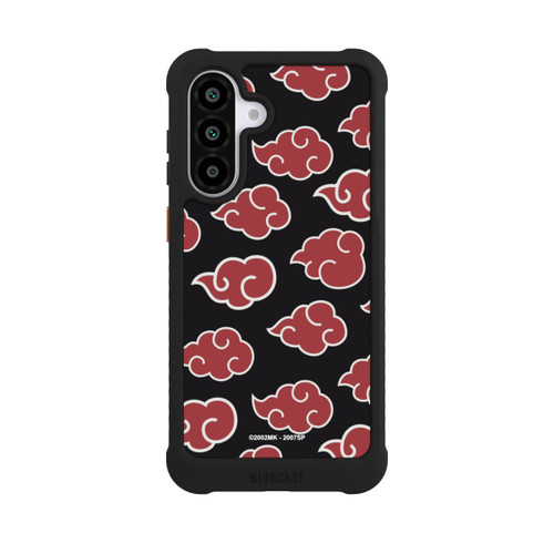 Samsung Galaxy A56 5G NIVOmax Akatsuki Pattern Black Big