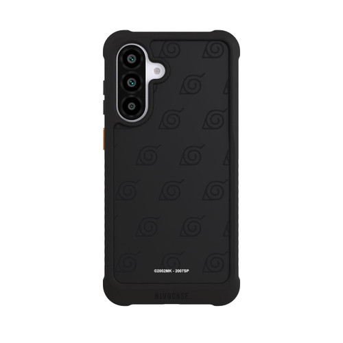 Samsung Galaxy A56 5G NIVOmax Schwarzes Konoha-Muster Transparent